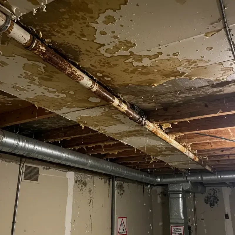 Ceiling Water Damage Repair in North Apollo, PA