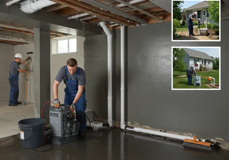 Basement Waterproofing and Flood Prevention process in North Apollo, PA